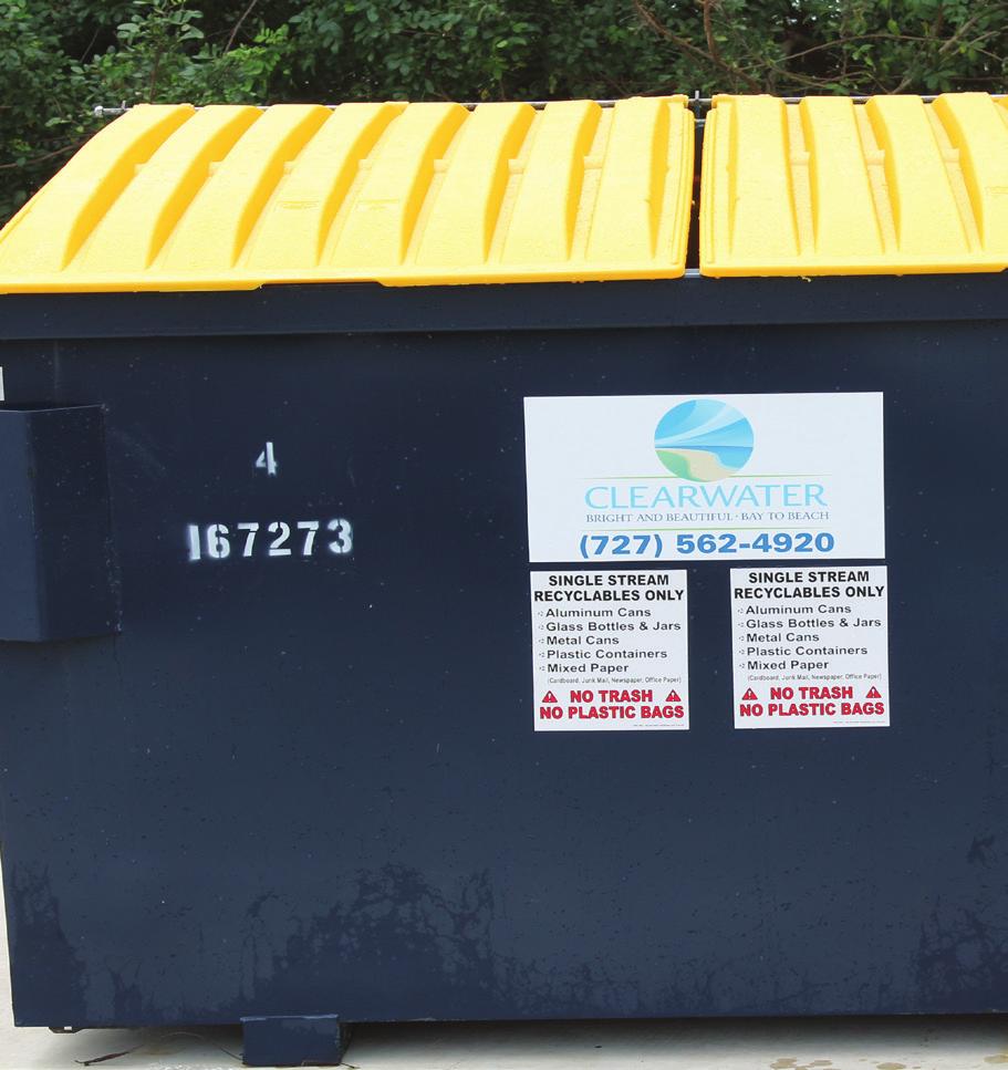 Call Solid Waste/Recycling Operations at (727)562-4920 for further information and to arrange a free waste audit.