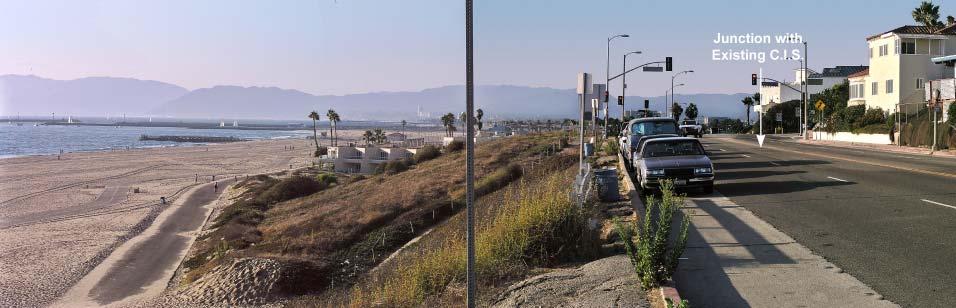 Intersection; (Top): LAX Site, Looking East to Southeast;