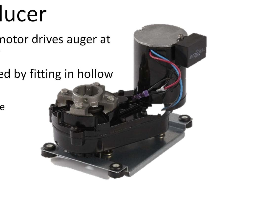 Ice Making Components Gear Reducer Auger drive motor drives auger at