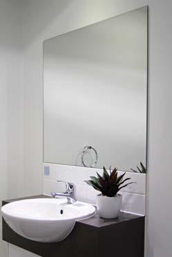Mirror and positioned mirror brings light into a room, creates the impression of more