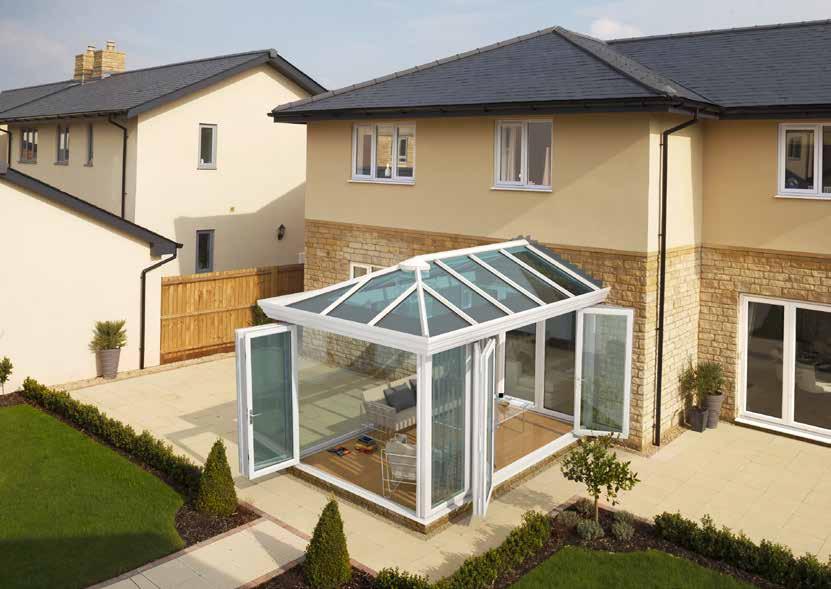 lusso HELPING YOUR CUSTOMERS GET THE CONSERVATORY ROOF THEY WANT Although it s most common on Edwardian style conservatories, the double hipped lantern roof looks great on our Victorian and P-shaped