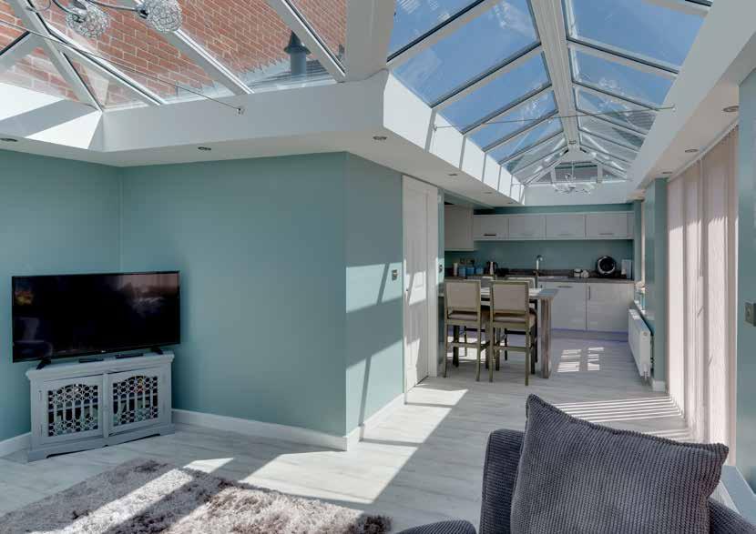 Highline Gutter Create the look of an orangery style