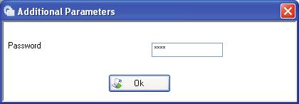 Do not change any other parameters in this window! Confirm with OK button.