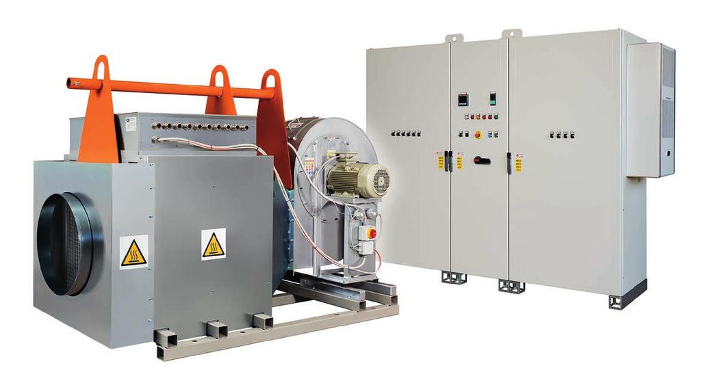 Industrial Application Heaters DhE has a comprehensive range of