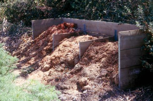 Backyard Composting (7 Easy Steps) 1- Site: 6 hours sun, water, hidden 2- Container: 3 x3 x3 is optimal > 2 cubic yards 3- Material: 2:1 (C:N) 4- Aeration: turn every other
