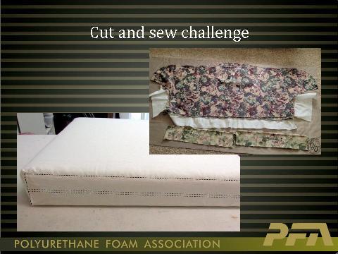 Regarding use of woven, needle-punch or knit barrier fabrics, the issues are related to materials costs and cut-and-sew and labor for assembly.