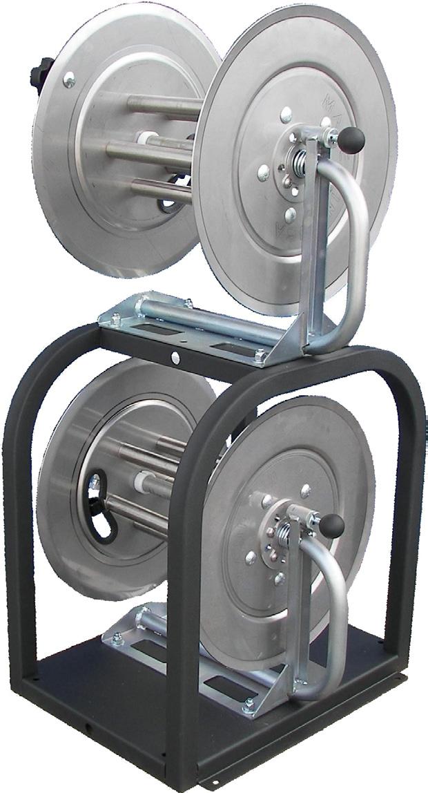 Ships in two boxes, ships quick & made in the USA Need a pivoting hose reel?
