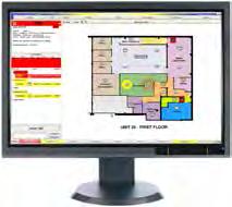 GUIDE Graphical PC User Interface for Fire Detection Systems VF1593-1x Standard Features Choice of text, graphic, event list display when an event occurs Versatile event analysis Total history