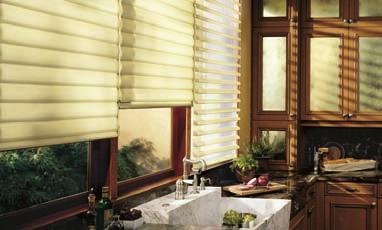 Palm Beach polysatin shutters Pirouette window shadings Ultraviolet resistant polysatin compound Stands up to the toughest conditions even under intense sunlight and exposure to water.