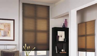 Brilliance pleated shades Cadence Soft Vertical Blinds Fabric options Available in a variety of opacity levels, textures and colors.