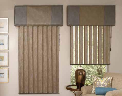 SHADES Modernaire This cassette free option offers the contemporary European style headrail with any of the Allure fabrics.