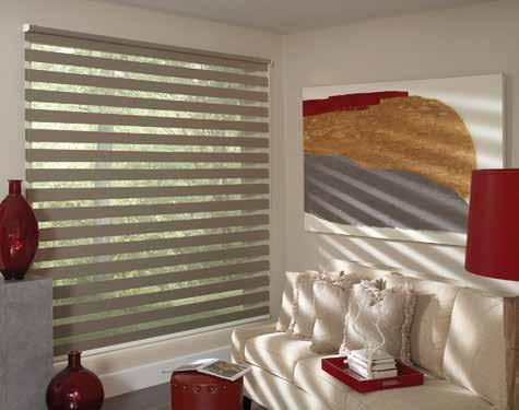 Scan for Video Transitional Shades Go from absolute privacy to softly filtered light or full on sunlight in just a matter of seconds.