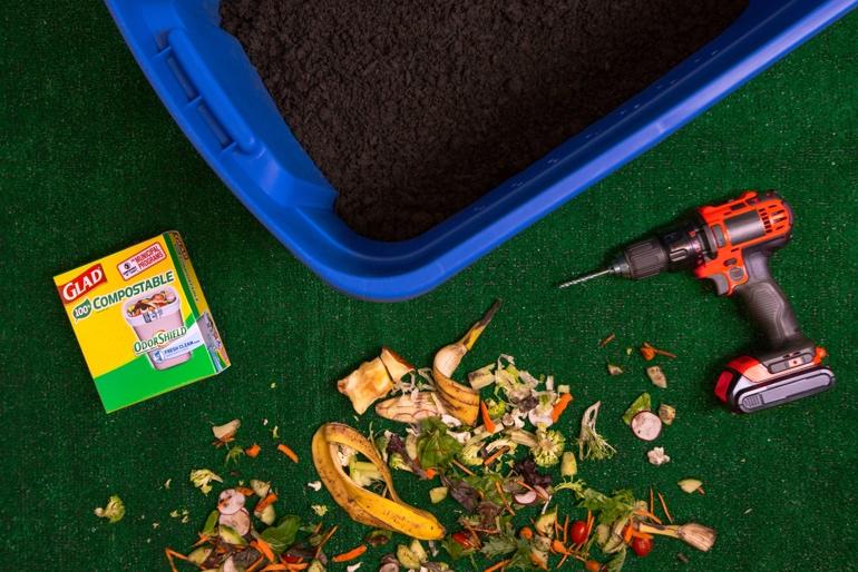 Teachable Trash by Glad How to Make a Compost Bin Building a compost bin is easier than you think. With a little planning and a few helpful tips, you ll be creating your own compost in no time at all.