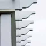 engineered anchoring brackets (included), while enhancing design.
