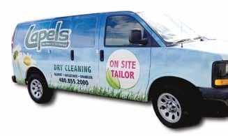 Lapels has a standard for a higher quality of dry cleaning and superior customer service and FRANCHISE