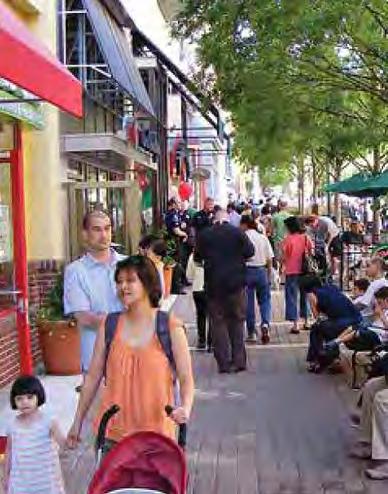 Street Frontage INTENT STATEMENTS To locate and orient buildings to create a well-defined street frontage that promotes a vibrant pedestrian experience To provide a variety of experiences along the