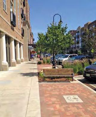 paving To promote paving designs that help manage stormwater DISTINCT PAVING MATERIALS The City of Denver s Public Works Department reviews and approves paving materials and designs.
