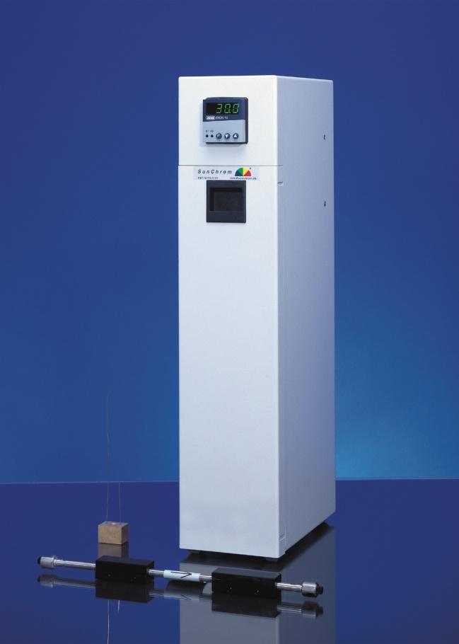 SunTherm 100 Alternative Column Thermostat The new SunTherm column oven provides the capability to maintain a precise temperature in the range from 5 C to 100 C.