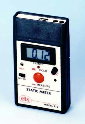 1.0 GENERAL The Model 205C and 205C-x10 Charged Plate Detectors are used in conjunction with the ETS Model 212 Static Meter.