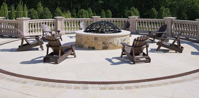 URBAN HARDSCAPES Create your dream design. An outdoor living space has unlimited uses and locations, including residential, commercial, private, and public.