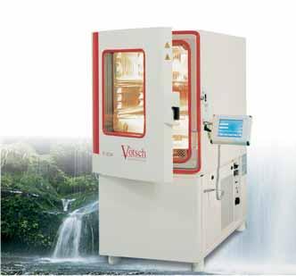 The VTL & VCL series of temperature and climatic test chambers are ideally suited to such applications.