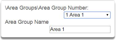 When assigned to a user, an Area Group controls what areas the user can see and control.