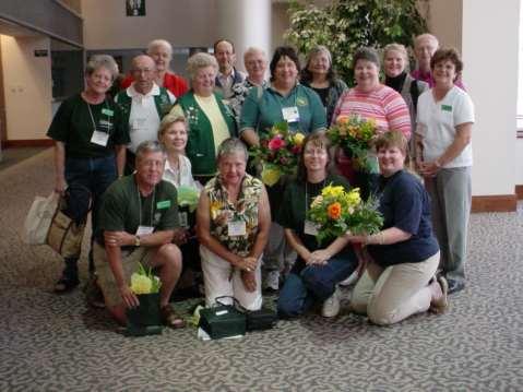 These are just some of the Master Gardeners from Indiana that attended