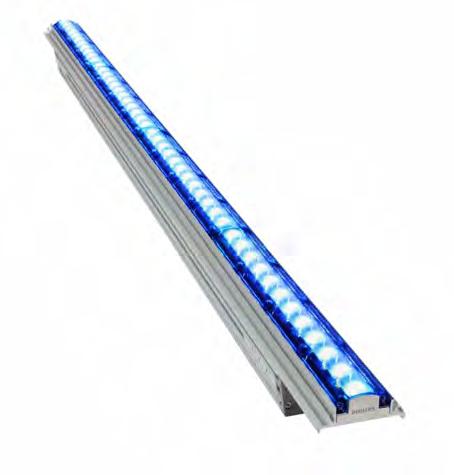 Linear LED surface light for wall washing and grazing linear LED lighting fixtures are ideal for surface grazing and wall-washing applications that require high-quality solid red, green, blue, or