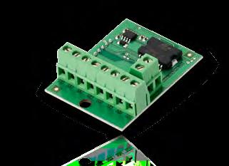 PIR sensor, zone expander, where uninterrupted power supply is required. Has an output for failure indication.