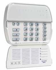 PK5508 PowerSeries 8-Zone LED Keypad RFK5508 with Built-In Wireless Receiver Modern, slim-line landscape keypad Enlarged keypad buttons 5 programmable function keys Input/Output terminal can be