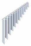 position using a cord lock the units are fully operable on slopes of up to 50 for steeper angles the triangular part is ixed ixed pleated blinds