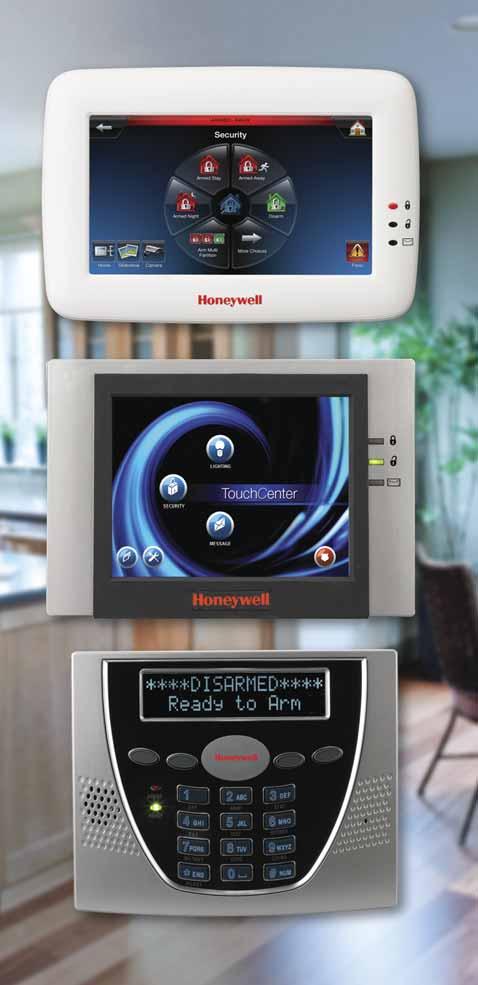 HONEYWELL SECURITY & COMMUNICATIONS Keypads Honeywell offers the widest variety of keypads in the industry, with flexible, easy-to-use solutions that provide you with terrific opportunities to