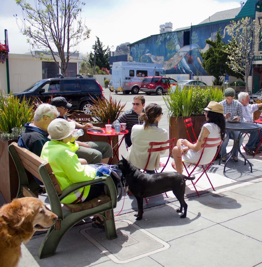 PLANNING PRIORITIES AN APPEALING AND ENGAGING URBAN ENVIRONMENT Pedestrian-friendly and inviting public spaces for a more engaging and pleasant urban experience An urban environment that reflects the