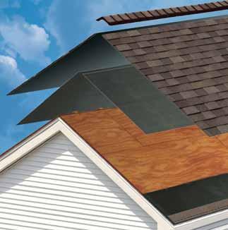 Roofing Siding Insulation Fence Decking Railing Foundations Pipe Windows Trim Gypsum Ceilings WinterGuard Starter A systems approach combines high-performance components under layments, shingles,