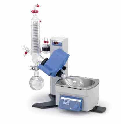 Our advanced RV 10 rotary evaporators stand out because of their extraordinary features, which include the following: a temperature