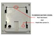 5. Battery Replacement The Low Battery warning comes 30 days prior to the battery in the Call Point reaching a level which may cause the unit not to work properly any more. 5.