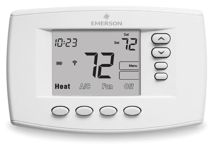 Overview Comfort Interface Display Wireless Icon Time of Day Room Temperature Day of Week Setting Temperature Change Battery Status Full charge Half capacity = Replace Batteries Setting Up/Down Menu