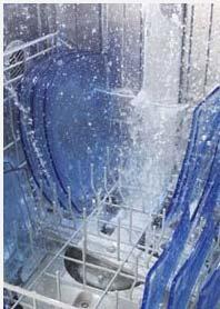 Recent developments Dishwasher technology continues to improve; newer machines may have sensors which can be used to determine the best program for a wash.