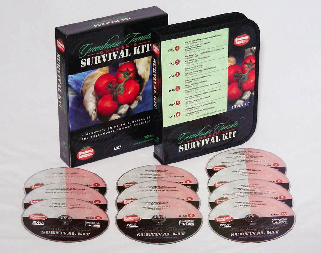 Greenhouse Tomato Survival Kit 10 DVD