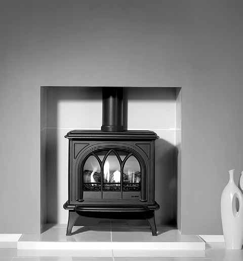 Huntingdon 20/30/40 Conventional Flue Log Effect Stove With Upgradeable Control Valve Instructions for Use, Installation and Servicing For use in GB, IE (Great Britain and Republic of Ireland)