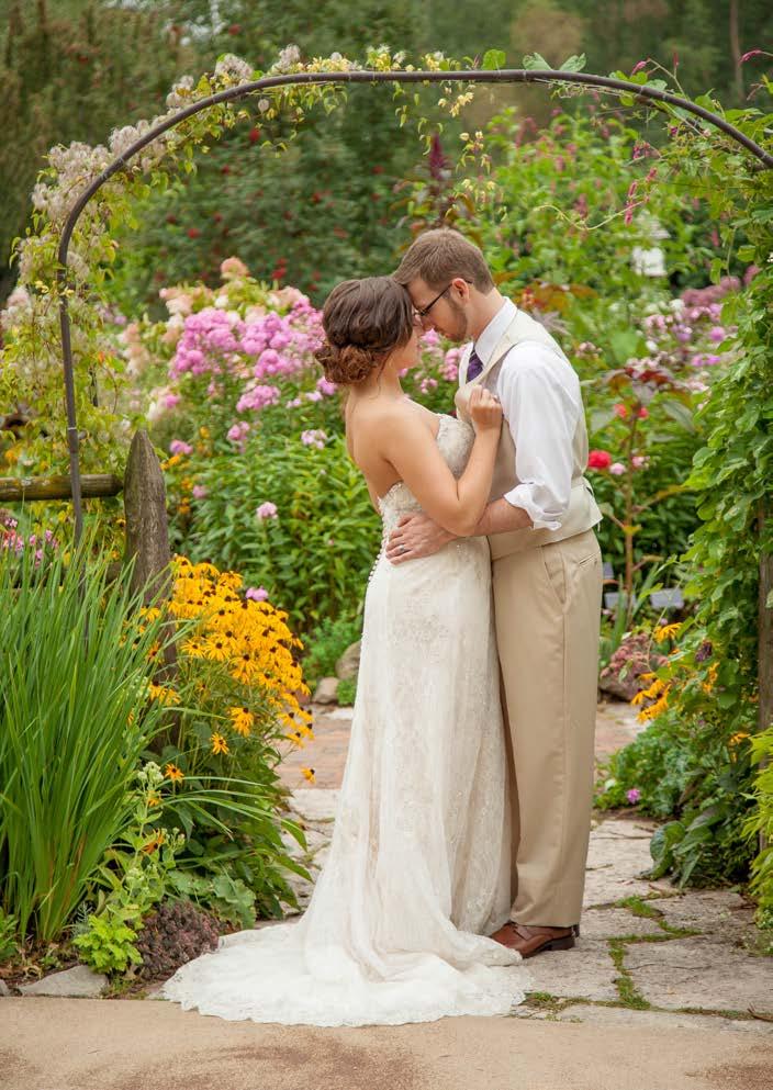 Thank you so much for making our wedding at Green Bay Botanical Garden absolutely perfect.
