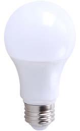 A-LAMPS: JA8 COMPLIANT 6W, 10W, 12W 17W Item # Wattage Color Temperature Lumens E6A19DLED927/JA8* 6 2700K 450