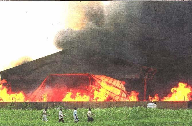 Jul 08 Fire at Factory Complex at