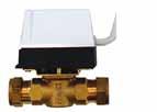 92 Motorised 2 port zone valve 230V power open/spring return zone valve, complete with auxiliary
