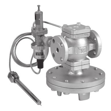 OB-2000 Direct acting type Pilot operated type Heating Cooling Bellows Diaphragm Single valve Double valve Soft seat OB-2000 Screwed type OB-2000 Flanged type Features 1. Large capacity. 2.