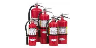 Fire Extinguisher Exemptions The following exemptions apply: Where the employer has established and implemented a written fire safety policy which requires the immediate and total evacuation of