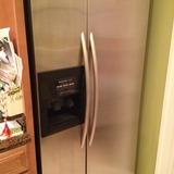 Refrigerator/ Freezer The refrigerator has no visible scratch