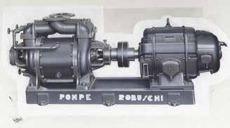 At the beginning in 1941, their main activity was the repair of centrifugal pumps that were