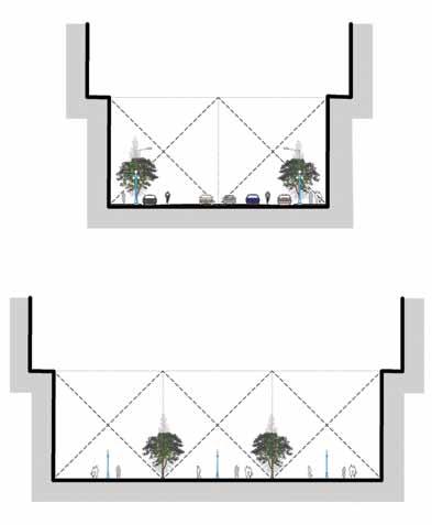 Figure 13: Street and Public Space Enclosure Enclosure is an urban design principle used to provide definition to
