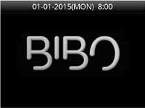 Using your BIBO Initial connection to an electrical supply Once your BIBO has been plugged in to a power supply, the screen will initially display the BIBO logo.